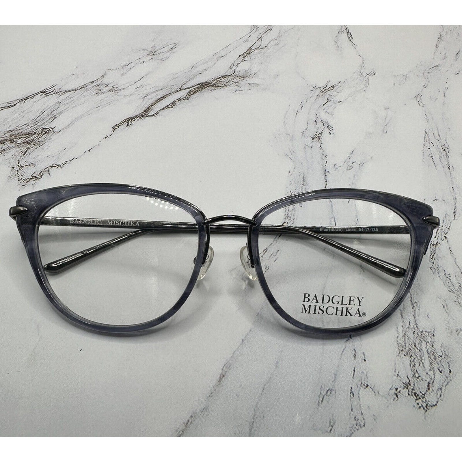 Badgley Mischka Lucie Color Blue 5417135 Brand New